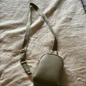 Olive Green Crossbody Bag